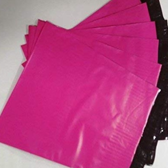 XL 14x19” Hot Pink Poly Mailers Large Shipping Bags 14.5x19 envelopes 20 ct - Picture 2 of 2